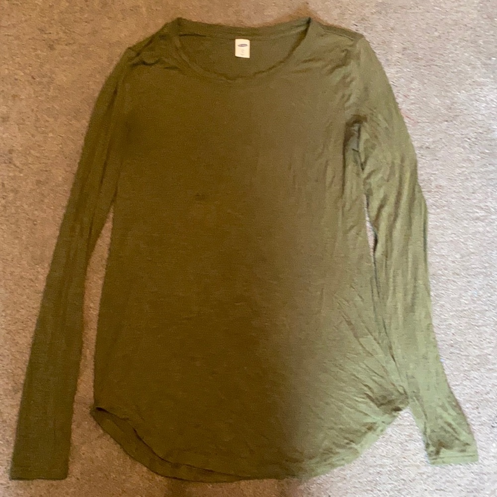 Crew neck long sleeve